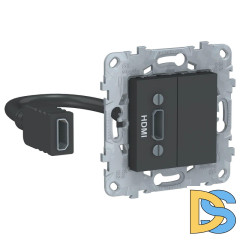 Розетка компьютерная HDMI Schneider Electric Unica New NU543054