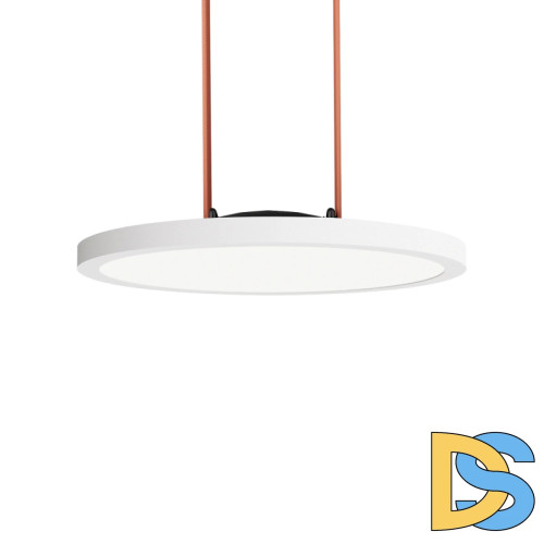 Трековый однофазный светильник Denkirs Belty flow DK5566-WH+BK