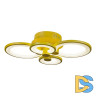 Потолочная светодиодная люстра iLedex Ring A001/4 Yellow