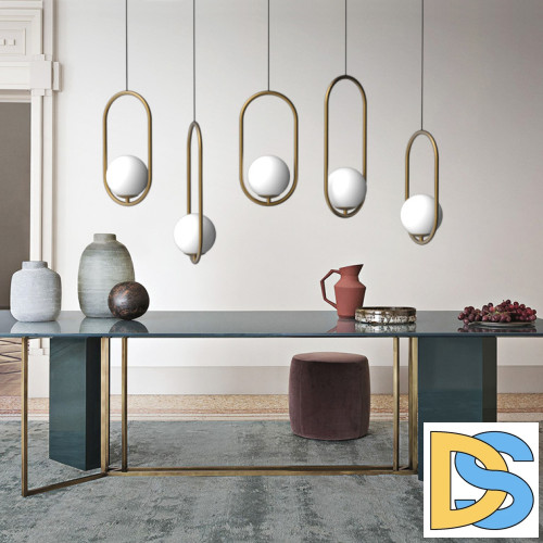 Подвесной светильник ImperiumLoft Hoop 179964-22