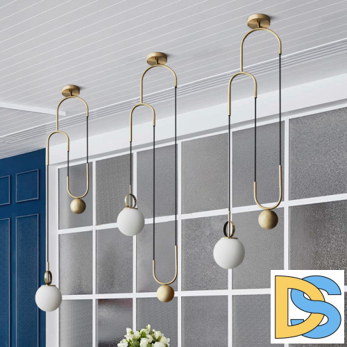 Подвесной светильник ImperiumLoft Newton 101835-26