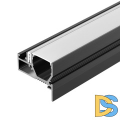 Профиль Arlight STRETCH-20-WALL-D-SIDE-2000 BLACK 042947
