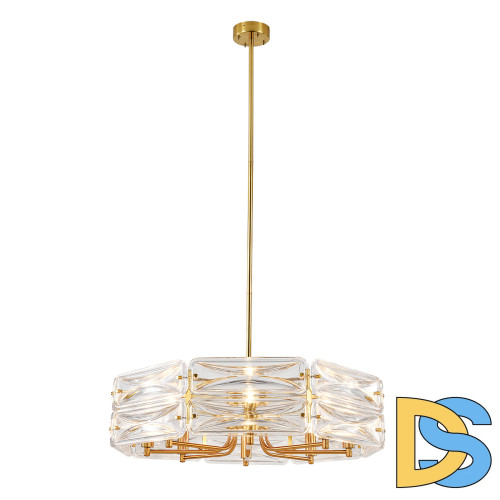 Подвесная люстра Indigo Zaffiro 12046/8P Brass V000499