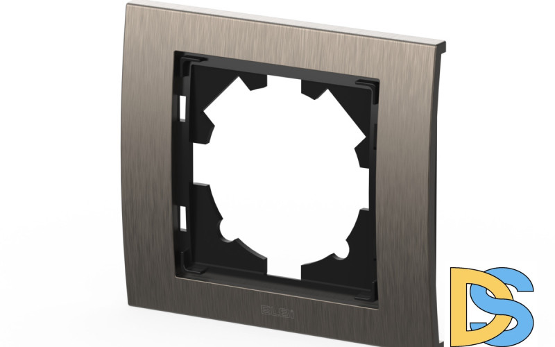 Рамка одноместная ELBI Zena Platin 500-073000-271