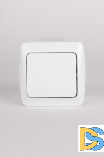Выключатель одноклавишный ELBI Alsu 504-010200-200
