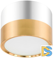 Накладной светильник ЭРА OL7 GX53 GD/CH Б0048532