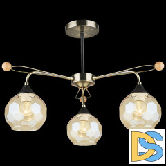 Люстра на штанге Reluce 02018-0.3-03 AB+BK