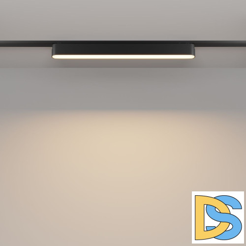 Трековый магнитный светильник Maytoni Basis TR080-1-18W3K-B