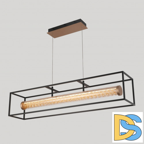 Подвесная люстра iLedex Look 4737-90 MBK+SGD