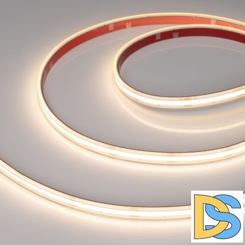 Светодиодная герметичная лента Arlight COB-PS-X420-12mm 24V Warm3000 (4.8 W/m, IP67, 15m) 049055