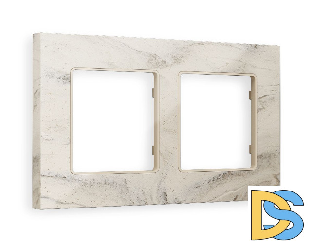 Рамка двухместная Ambrella Volt Grand AF930602