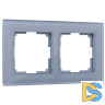 Рамка на 2 поста Werkel Favorit серый W0021115 4690389159657