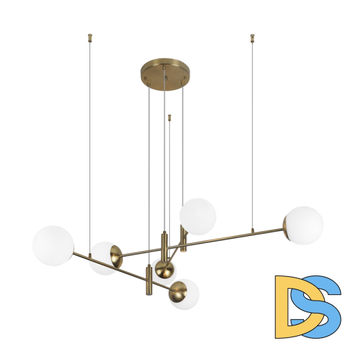 Подвесная люстра Eurosvet Planet 70146/6 латунь a062028