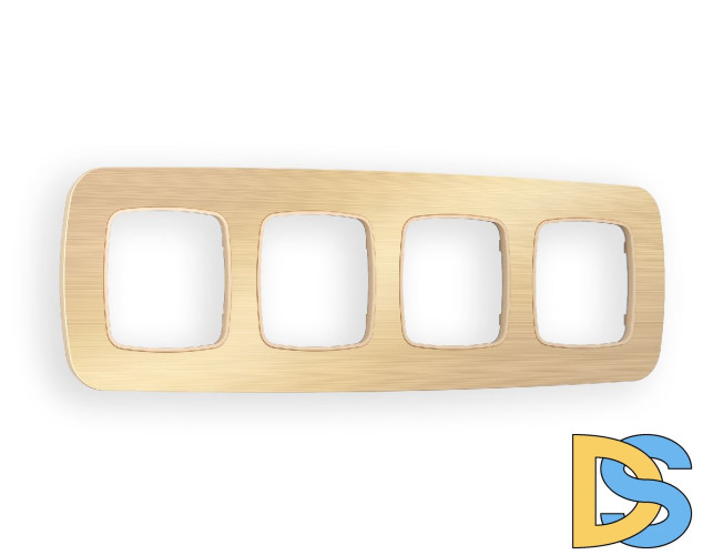 Рамка четырехместная Ambrella Volt Radian OF580304