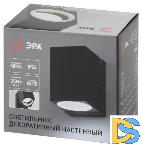 Архитектурный светильник Эра WL37 BK Б0054408