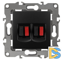 Розетка аудио двойная Эра 12-3112-05 Б0027465