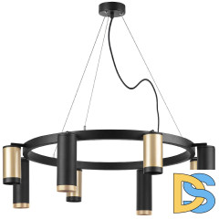 Подвесная люстра Lightstar Rullo (571018+214440-4+214487-4+203437-4+203440-4) LR01840487470