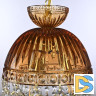 Подвесной светильник Bohemia Ivele Crystal 5478/22 G Amber/M-1G Leafs K721