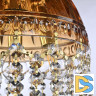 Подвесной светильник Bohemia Ivele Crystal 5478/22 G Amber/M-1G Leafs K721