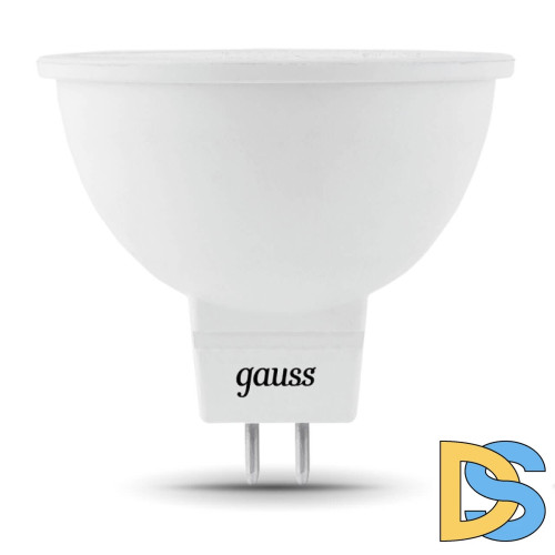 Лампа светодиодная Gauss GU5.3 5W 4100K матовая 101505205