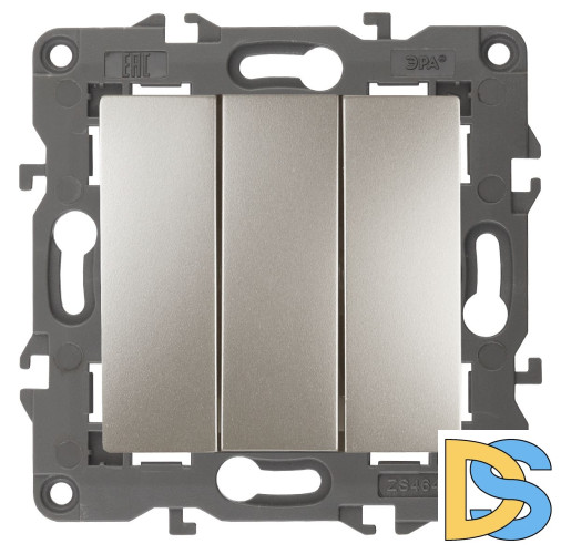 Выключатель тройной Эра 14-1107-04 Б0034253