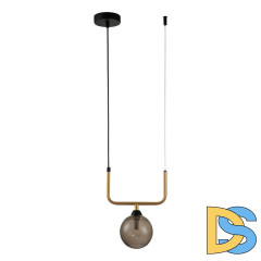 Подвесной светильник Indigo Piano 11021/1P Smoke V000173