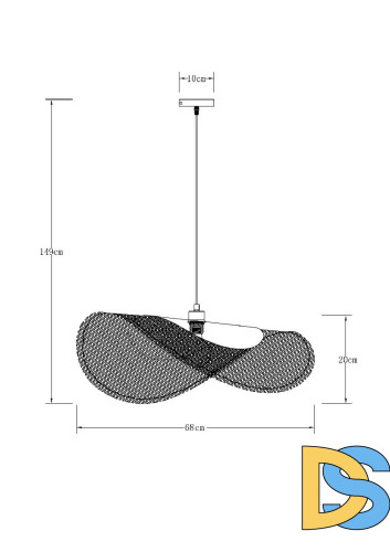 Подвесной светильник Arte Lamp Woodstock A7063SP-1BK