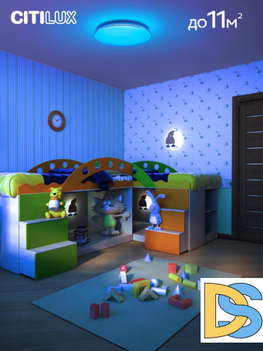 Потолочная светодиодная люстра Citilux Симпла CL714330G