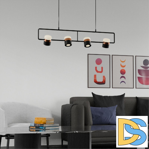 Подвесной светильник Lightera Rudolf LE114L-4B SMART