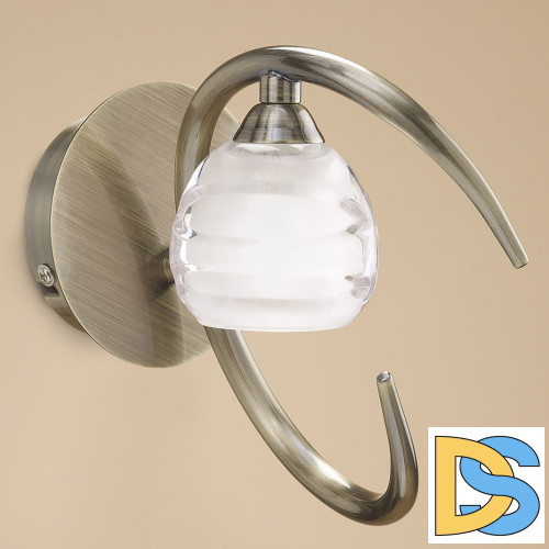 Бра Mantra Loop Antique Brass 1826