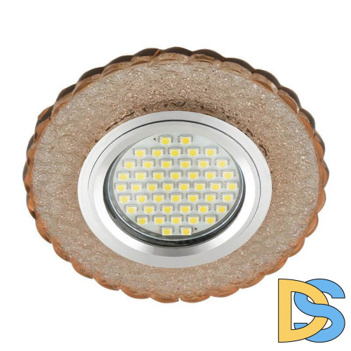 Встраиваемый светильник Fametto Luciole DLS-L140 Gu5.3 Glassy/Tea