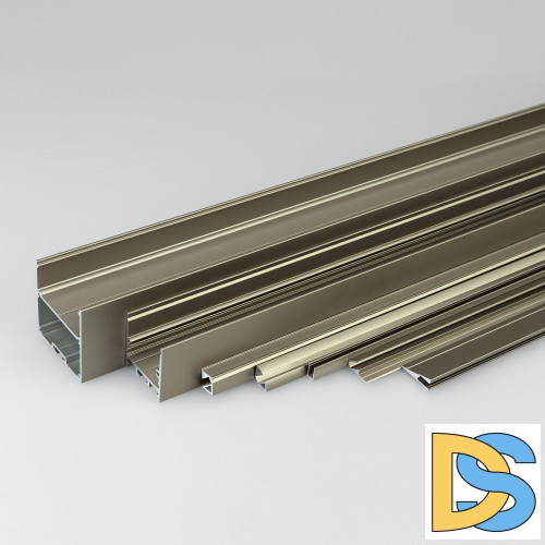 Алюминиевый профиль Arlight SL-MINI-SHELF-H8-2000 ANOD OLIVE GREY 038205