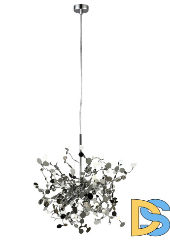 Подвесной светильник Crystal Lux GARDEN SP3 D400 CHROME