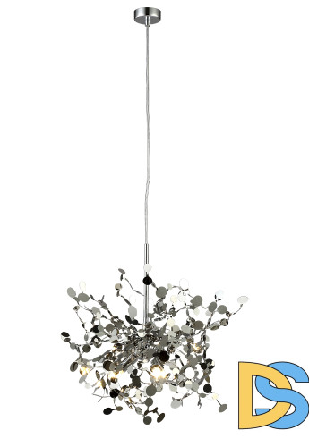Подвесной светильник Crystal Lux GARDEN SP3 D400 CHROME
