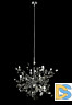 Подвесной светильник Crystal Lux GARDEN SP3 D400 CHROME