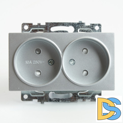 Розетка 1-местная б/з с защитной шторкой Stekker Катрин 39583