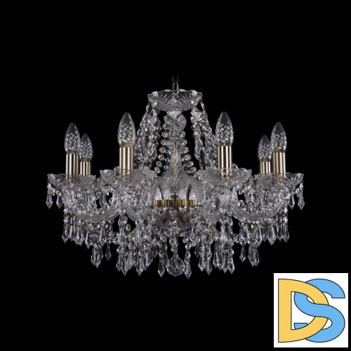 Подвесная люстра Bohemia Ivele Crystal 1403/8/195 Pa