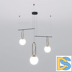 Подвесная люстра Eurosvet Riche 70143/3 черный a060839