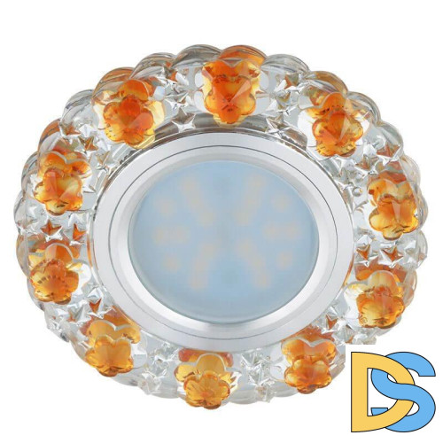 Встраиваемый светильник Fametto Luciole DLS-L129 GU5.3 Chrome/Gold