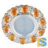 Встраиваемый светильник Fametto Luciole DLS-L129 GU5.3 Chrome/Gold