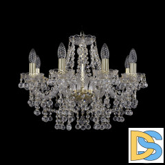 Подвесная люстра Bohemia Ivele Crystal 1409/8/195 G