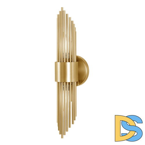 Настенный светильник Crystal Lux RUDOLFO AP2 BRASS