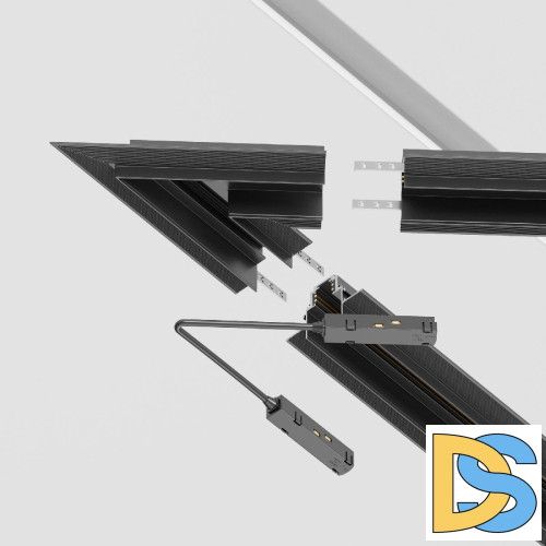 Угол-соединитель для трека Maytoni Technical Accessories for tracks Gravity TRA010CLS-42B