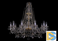 Подвесная люстра Bohemia Ivele Crystal 1411/10/360/XL-87 G