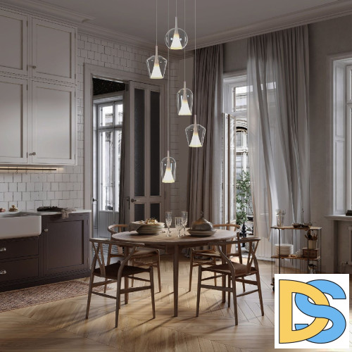 Подвесной светильник Mantra Elsa 8240+8260