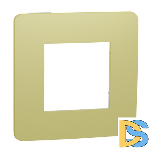 Рамка 1-постовая Schneider Electric Unica New NU280211