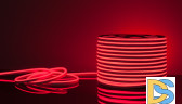 Светодиодный гибкий неон Elektrostandard 220V 9,6W 120Led 2835 IP67 односторонний красный, 50м 4690389136528