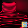 Светодиодный гибкий неон Elektrostandard 220V 9,6W 120Led 2835 IP67 односторонний красный, 50м 4690389136528