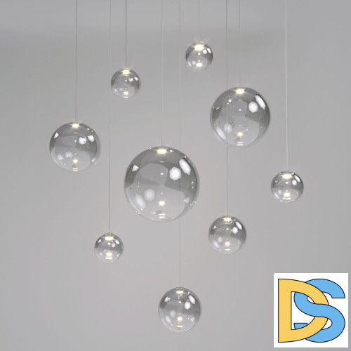 Подвесной светильник Eurosvet Wonder 50230/1 LED дымчатый a058632