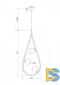 Подвесная люстра Freya Perlina FR4005PL-03B2